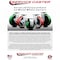 Service Caster 4 Inch Red Poly on Cast Iron Wheel Rigid Caster with Roller Bearing SCC SCC-20R420-PUR-RS - alternate 6
